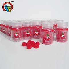 Fruits Jelly Soft Gummy Candy in bottle