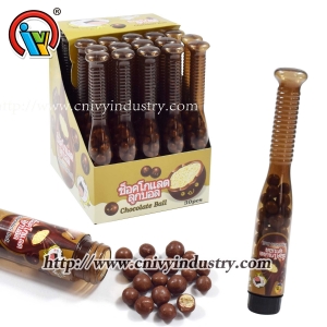 بولينج زجاجة الكرة شكل الكرة الشوكولاته